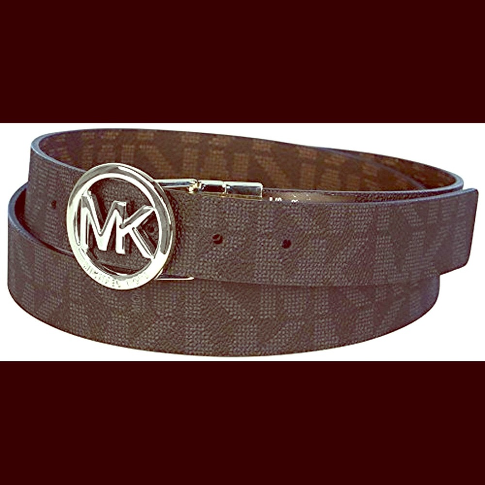 Michael Kors MK reversible belt NWT